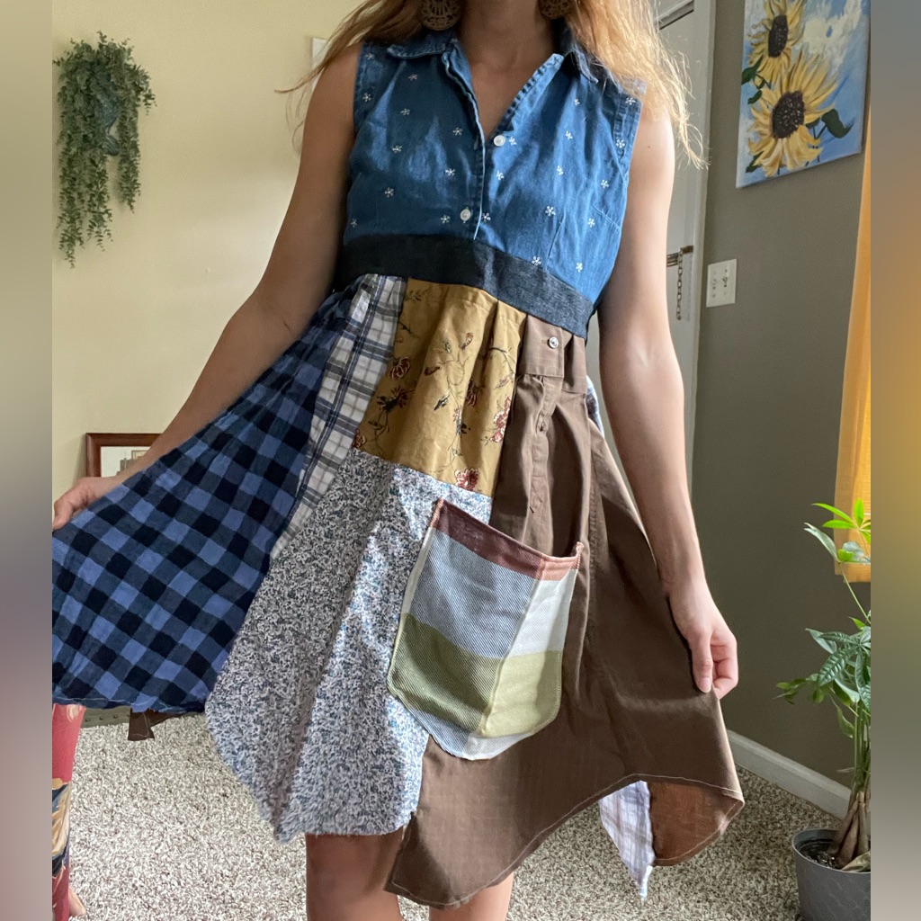 Handmade Patchwork Dress